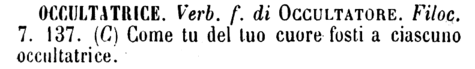 occultatrice
