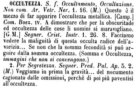 occultezza