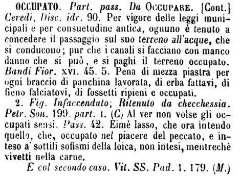 occupato