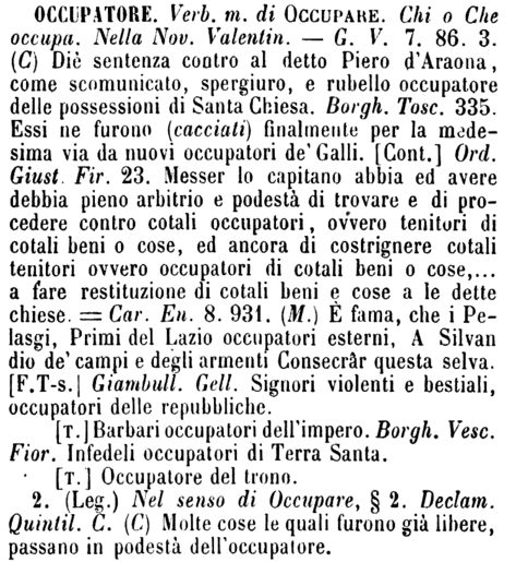 occupatore