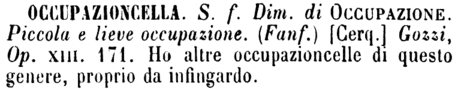 occupazioncella