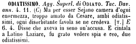 odiatissimo