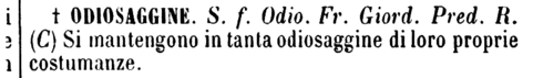 odiosaggine