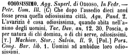 odiosissimo