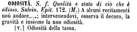 odiosita