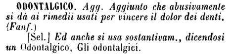 odontalgico