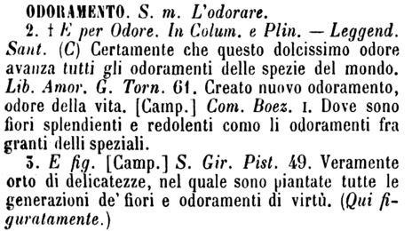 odoramento