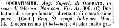 odoratissimo