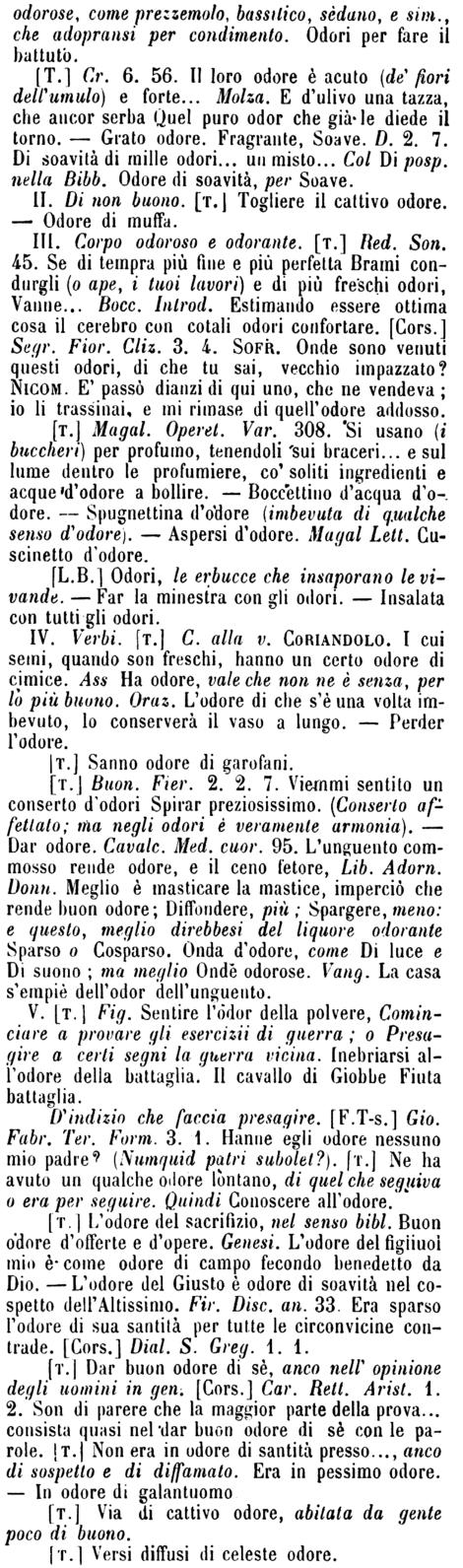 odore