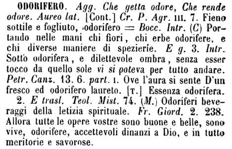 odorifero