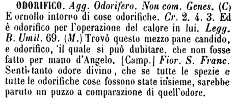 odorifico