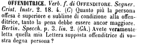 offenditrice