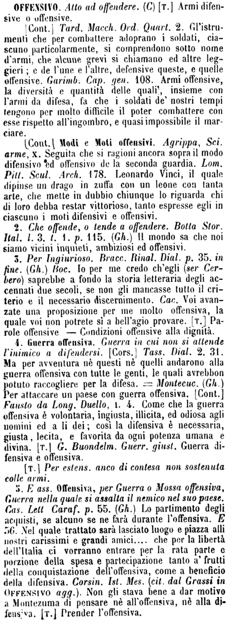 offensivo
