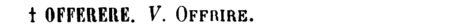 offerere