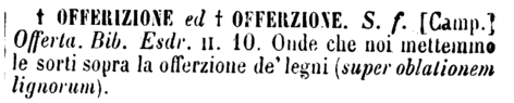offerizione