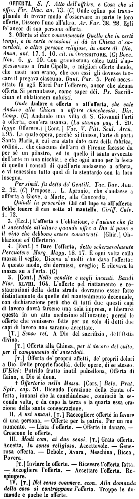 offerta