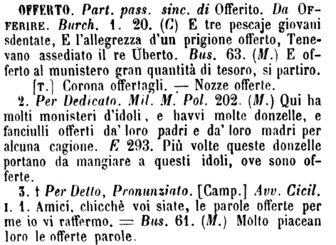 offerto