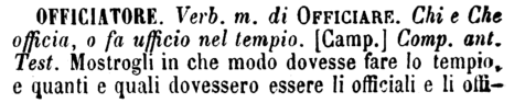 officiatore