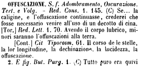 offuscazione