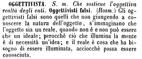 oggettivista