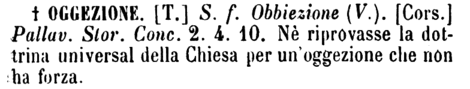 oggezione