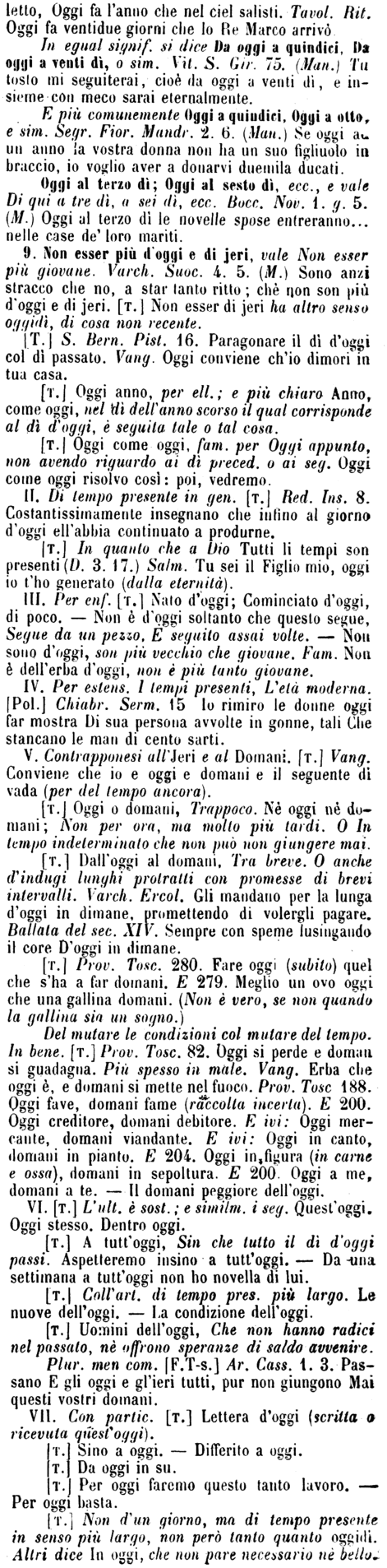 oggi