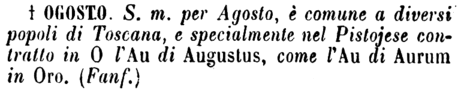 ogosto