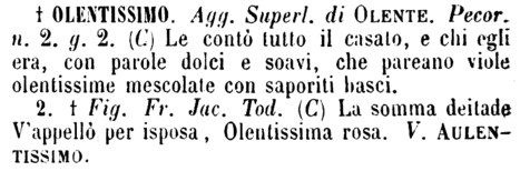 olentissimo