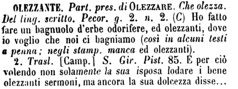 olezzante