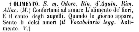 olimento