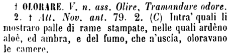 olorare