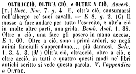 oltraccio