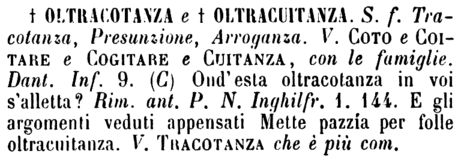 oltracotanza