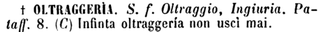 oltraggeria