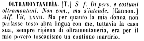 oltramontaneria