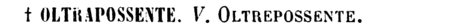 oltrapossente