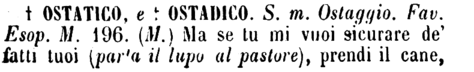 ostatico