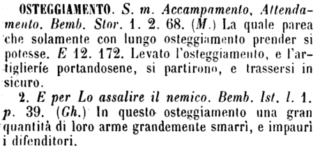 osteggiamento