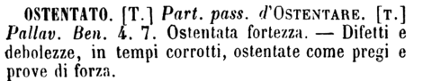 ostentato