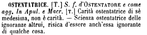ostentatrice