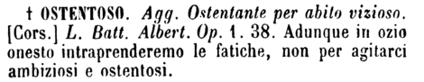 ostentoso
