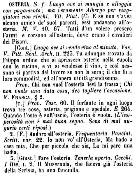 osteria