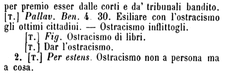 ostracismo