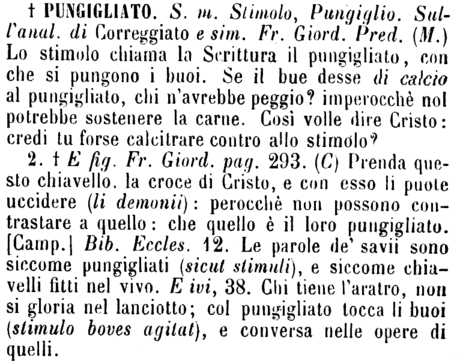 pungigliato
