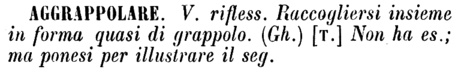 aggrappolare
