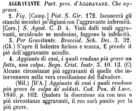 aggravante