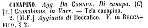 canapino