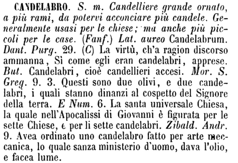 candelabro