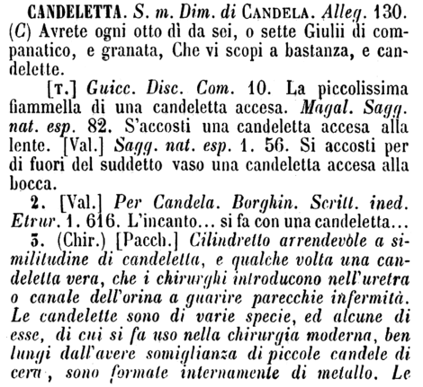 candeletta