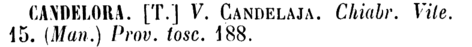 candelora